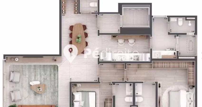 Apartamento com 2 quartos à venda na Rua Doutor Melo Alves, 228, Jardins, São Paulo