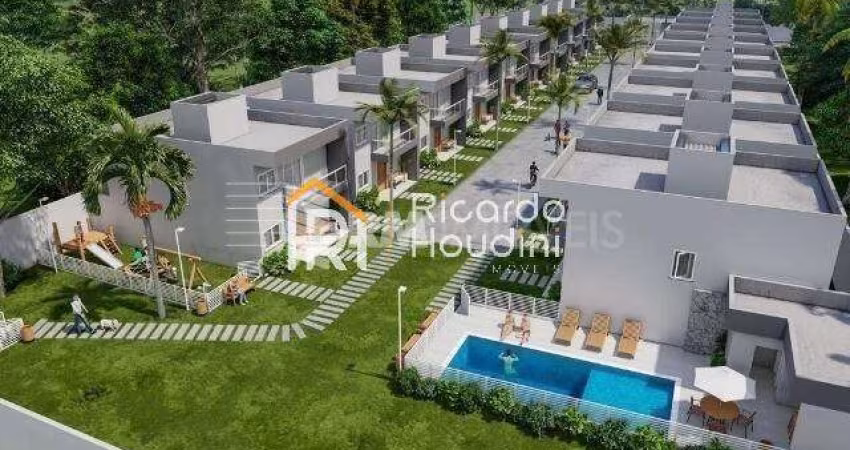 Casa em condomínio fechado com 4 quartos à venda na Rua Carlos Conceição, Buraquinho, Lauro de Freitas