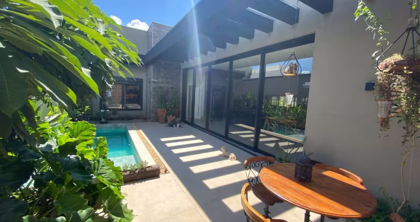 Casa Térrea de Luxo no Florais da Mata - 3 Suítes e escritório