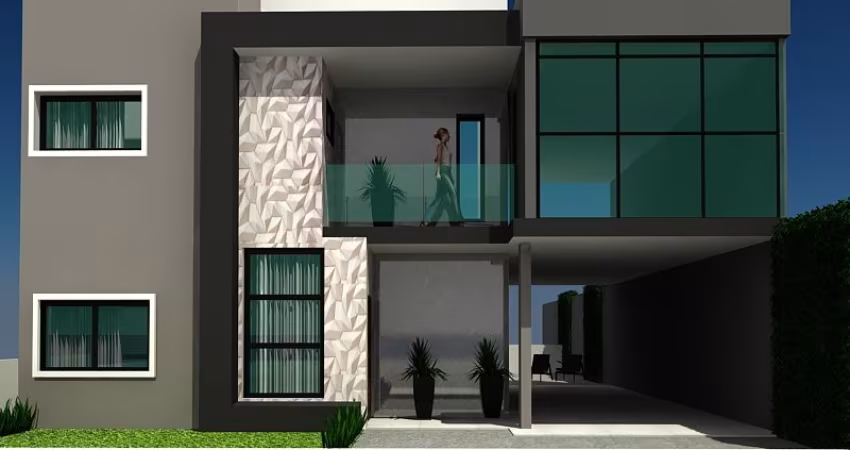 Casa sem acabamento c/ 3 suítes no Jardim Comodoro