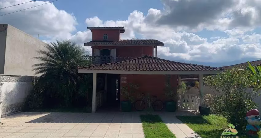 Impressionante casa 4 quartos sendo 2 suítes, 3 salas, 1 banheiro, 4 vagas no condomínio Morada da Praia - Bertioga-SP!