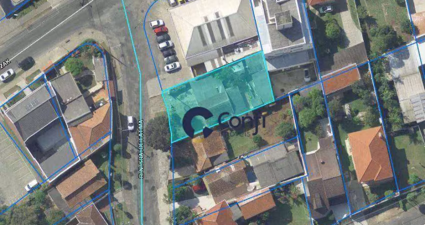 Terreno à venda, 480 m² por r$ 630.000,00 - capão da imbuia - curitiba/pr