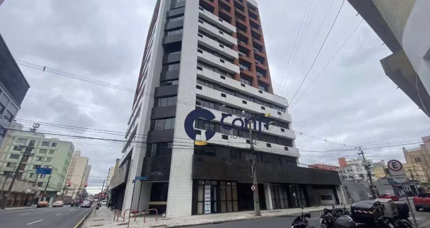 Sala, 31 m² - venda por r$ 140.000 ou aluguel por r$ 800/mês - centro - curitiba/pr