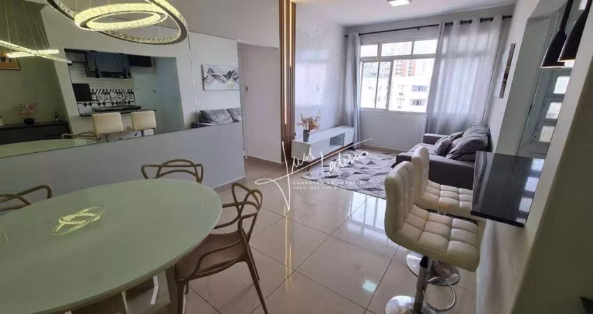Apartamento com 2 dormitórios para alugar, 86 m² por R$ 5.500,00/mês - Boqueirão - Santos/SP