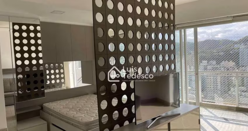 Studio com 1 dormitório para alugar, 51 m² por R$ 5.800,00/mês - Pompéia - Santos/SP