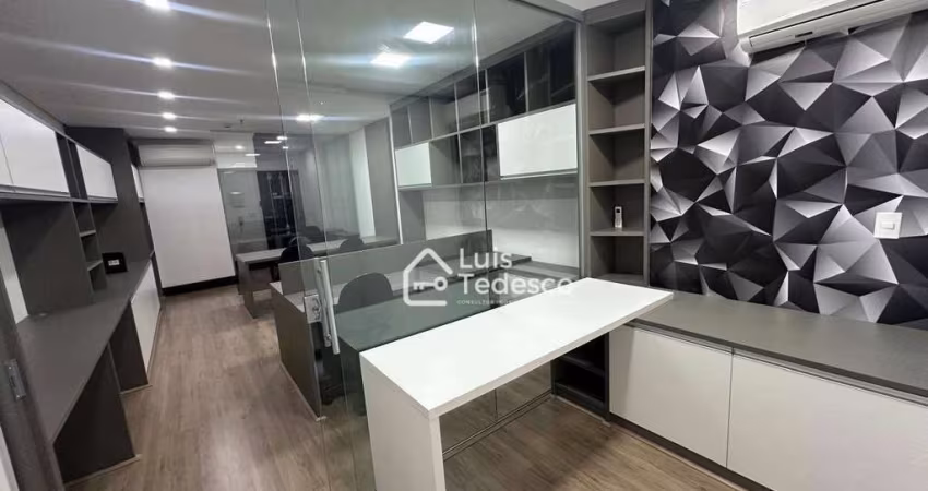 Conjunto para alugar, 42 m² por R$ 4.000,00/mês - Valongo - Santos/SP