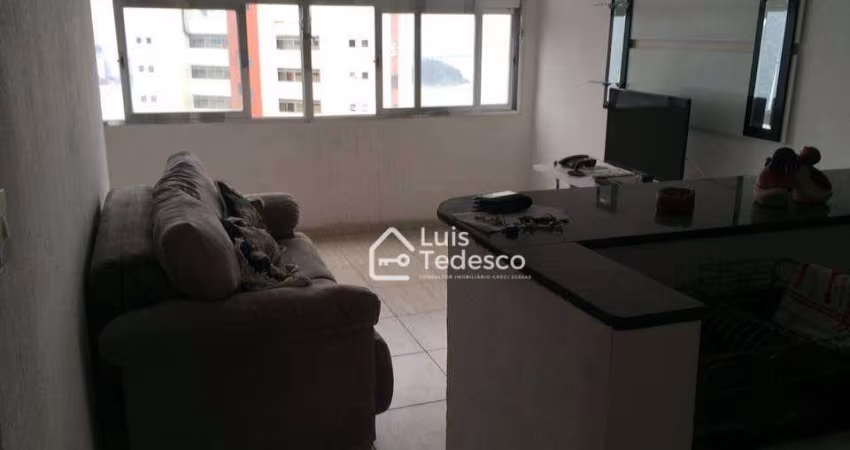 Kitnet com 1 dormitório à venda, 33 m² por R$ 300.000 - Ilha Porchat - São Vicente/SP