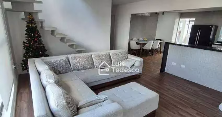 Cobertura com 2 dormitórios à venda, 187 m² por R$ 1.050.000 - Boqueirão - Santos/SP