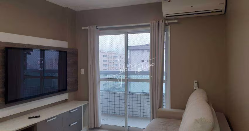 Apartamento com 2 dormitórios para alugar, 85 m² por R$ 5.200,00/mês - Campo Grande - Santos/SP