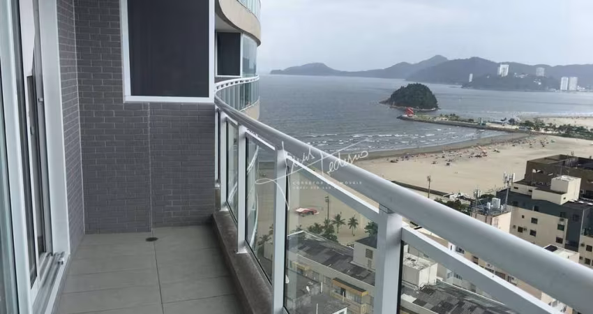 Studio com 1 dormitório para alugar, 51 m² por R$ 5.600/mês - Pompéia - Santos/SP