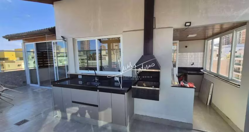 Cobertura com 3 dormitórios à venda, 129 m² por R$ 600.000 - Jardim Belmar - Guarujá/SP