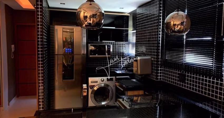 Apartamento com 1 dormitório à venda, 55 m² por R$ 440.000 - Aparecida - Santos/SP