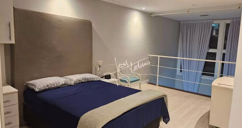 Flat com 1 dormitório à venda, 70 m² por R$ 590.000 - Gonzaga - Santos/SP
