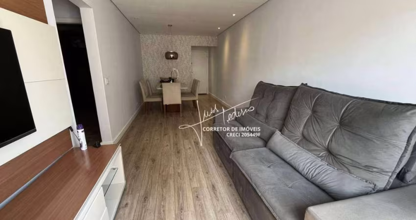 Apartamento com 2 dormitórios à venda, 80 m² por R$ 380.000 - Centro - São Vicente/SP