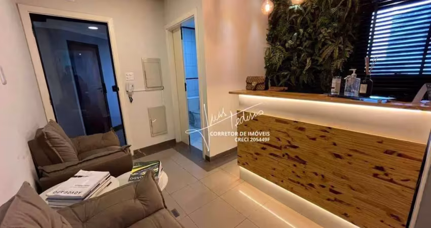 Sala à venda, 85 m² por r$ 270.000,00 - centro - santos/sp