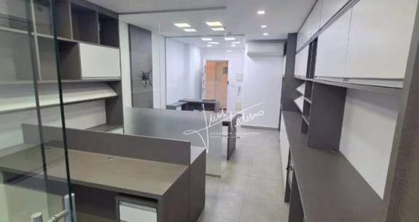 Conjunto para alugar, 42 m² por R$ 4.000,00/mês - Valongo - Santos/SP
