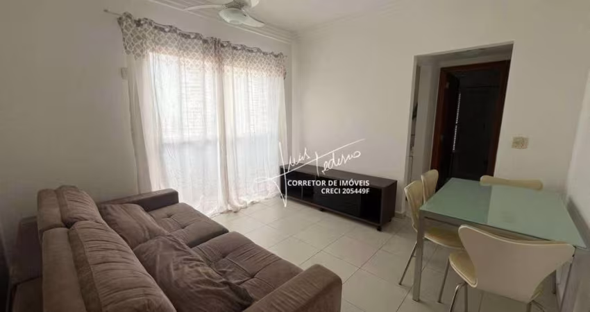 Apartamento com 1 dormitório para alugar, 58 m² por R$ 3.900/mês - Gonzaga - Santos/SP