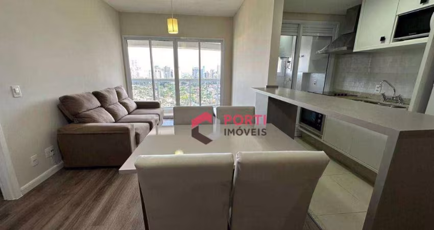 Apartamento com 1 dormitório para alugar, 50 m² por R$ 6.500,00/mês - Melville Empresarial II - Barueri/SP