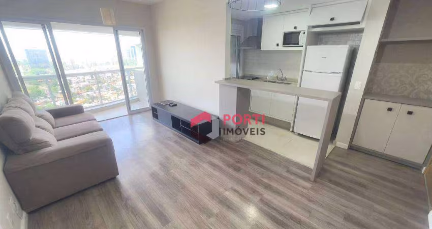 Apartamento com 1 dormitório para alugar, 50 m² por R$ 6.000,00/mês - Melville Empresarial II - Barueri/SP