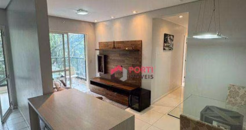 Apartamento com 2 dormitórios para alugar, 76 m² por R$ 4.800/mês - Jardim Tupanci - Barueri/SP