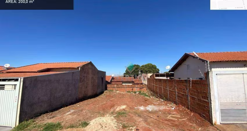 Terreno à venda, 200 m² por R$ 100.000 - Parque das Aroeiras II - São José do Rio Preto/SP