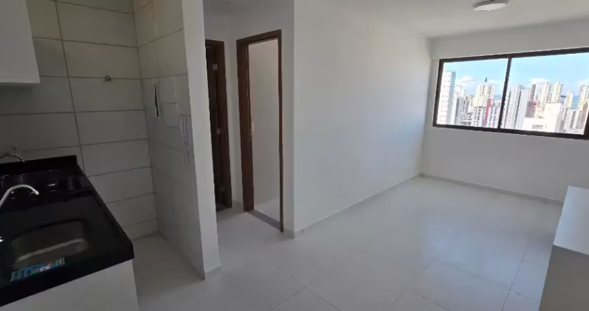 Apartamento novo, 1 quarto, andar alto, próximo a faculdade e Shopping Recife