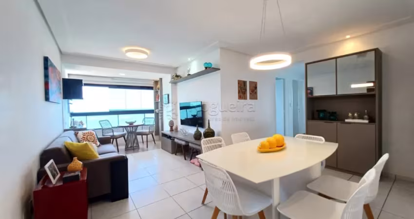 Excelente apartamento à beira mar e com área útil de 82 m²