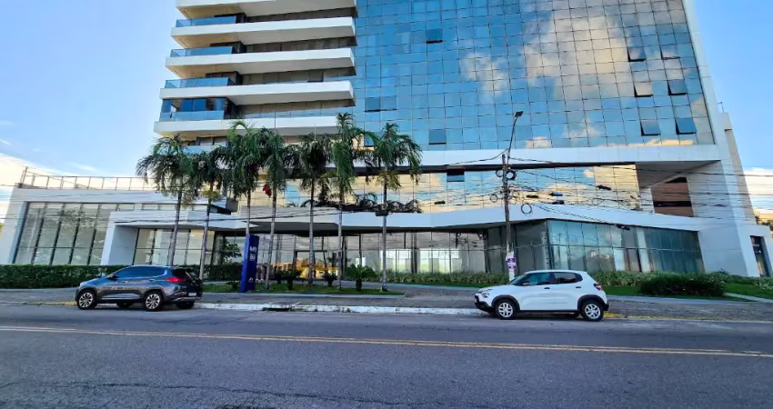 Lindo flat mobiliado em andar alto com vista para o mar em barra de jangada