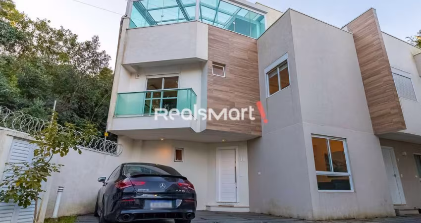 Green Life - Sobrado 3 quartos, 1 suíte, 2 vagas, terraço com jacuzzi em condomínio fechado em Santa Felicidade - 5min do Parque Barigui