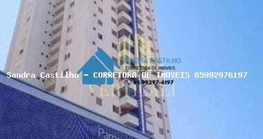 ED PQ PANTANAL 3 ap101m² 3/4 sendo 2 suites com planejados e churrasq