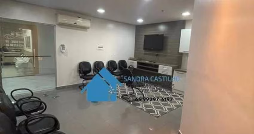 ED Santa Rosa Tower Sala Com Mobiliada 54m² c/recepção, escritorio, copa banheiro e garagem