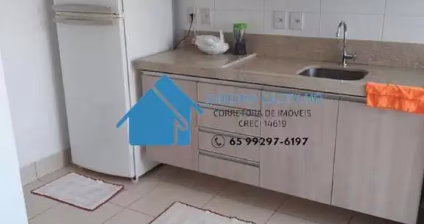 Flat para locação em cuiabá, jardim santa marta, 1 dormitório, 1 suíte, 1 vaga