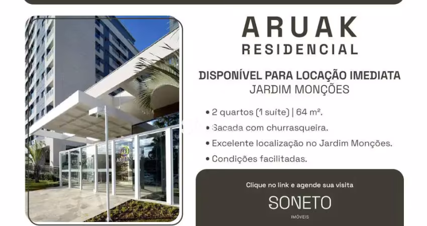 Apartamento com 2 quartos para alugar no Jardim Monções, Londrina 