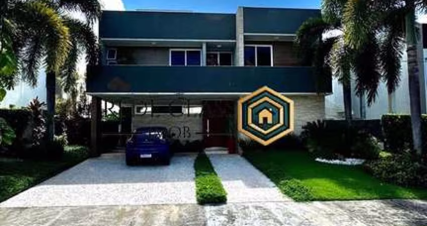 Casa em condomínio fechado com 5 quartos à venda na Rua Caraíva, 10, Alphaville (Abrantes), Camaçari