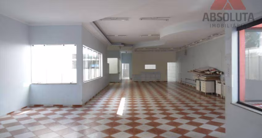 Salão para alugar, 615 m² por R$ 8.000/mês - Vila Santa Catarina - Americana/SP