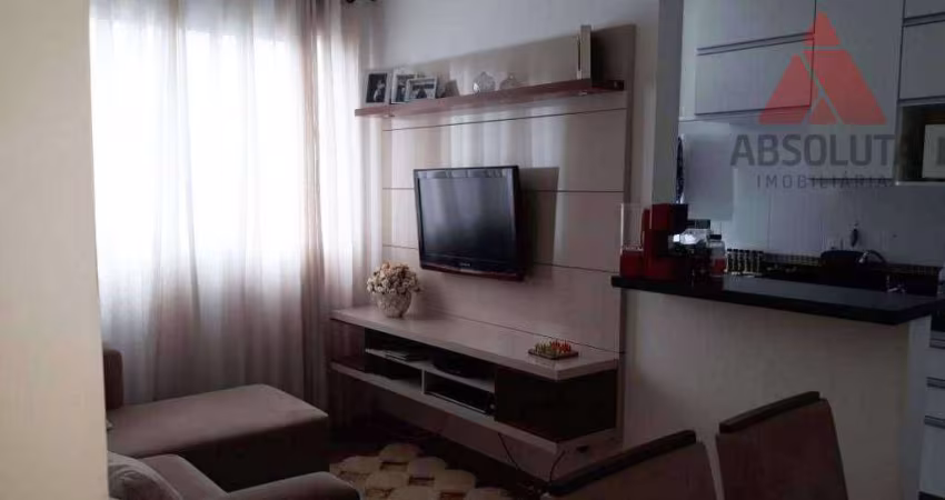 Apartamento com 2 dormitórios à venda, 50 m² por R$ 180.000,00 - Praia dos Namorados - Americana/SP