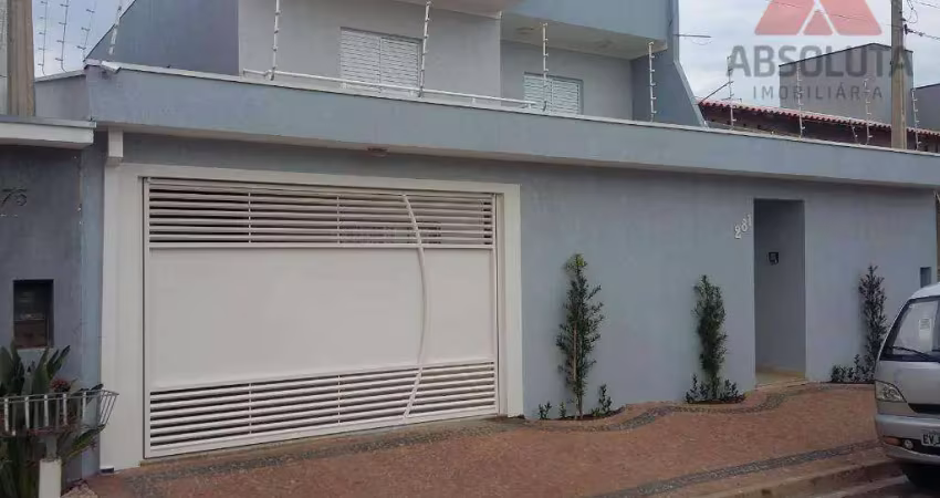 Casa com 3 dormitórios (1 suíte) à venda, 315 m² por R$ 900.000 - Parque Universitário - Americana/SP