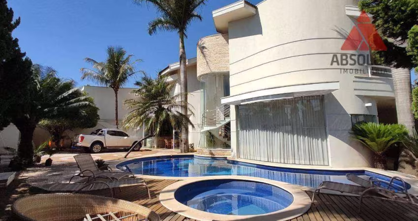 Casa com 5 dormitórios (2 suítes)à venda, 424 m² por R$ 2.500.000 - Parque Residencial Nardini - Americana/SP