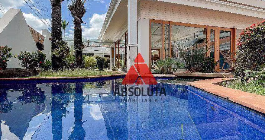 Casa com 4 dormitórios para alugar, 467 m² por R$ 12.000/mês - Iate Clube de Americana - Americana/SP