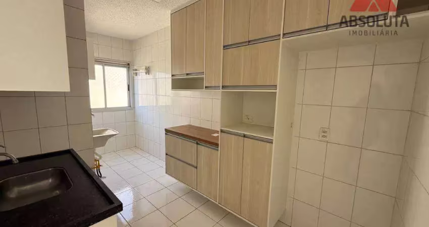 Apartamento com 2 dormitórios, 50 m² - venda por r$ 250.000,00 ou aluguel por r$ 1.865,00/mês - jardim bela vista - americana/sp