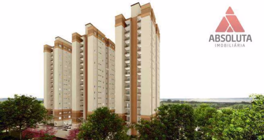 Apartamento com 2 dormitórios à venda, 59 m² por R$ 350.000,00 - Praia azul - Americana/SP