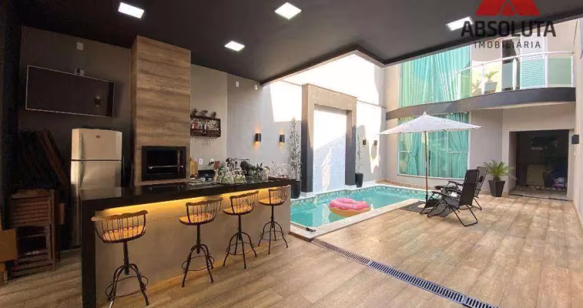 Casa com 3 dormitórios à venda, 180 m² por r$ 870.000,00 - parque nova carioba - americana/sp