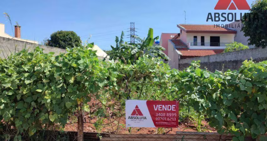 Terreno à venda, 413 m² por r$ 355.000,00 - parque residencial jaguari - americana/sp