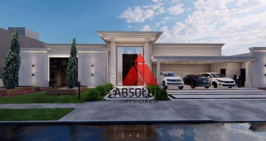 Casa à venda, 436 m² por R$ 4.500.000,00 - Estância Hípica - Nova Odessa/SP