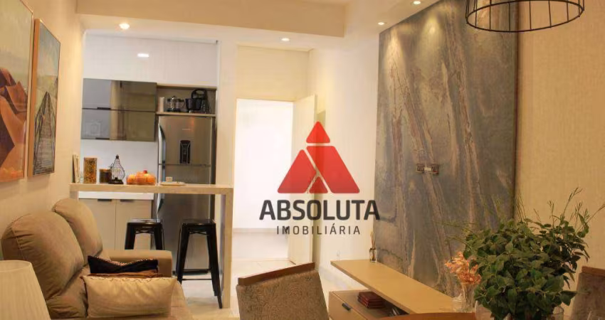 Apartamento com 2 dormitórios à venda, 59 m² por R$ 268.000,00 - Praia azul - Americana/SP