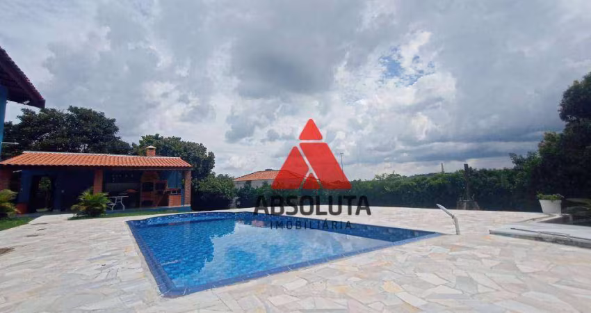 Chácara com 2 dormitórios, 1250 m² - venda por R$ 773.800,00 ou aluguel por R$ 4.108,00/mês - Chácara Recreio Cruzeiro do Sul - Santa Bárbara D'Oeste/SP