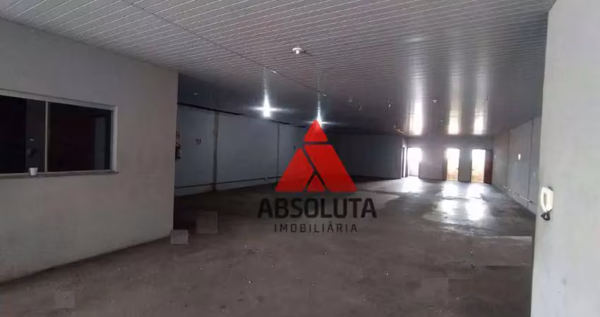 Salão para alugar, 314 m² por r$ 3.500/mês - jardim brasil - americana/sp