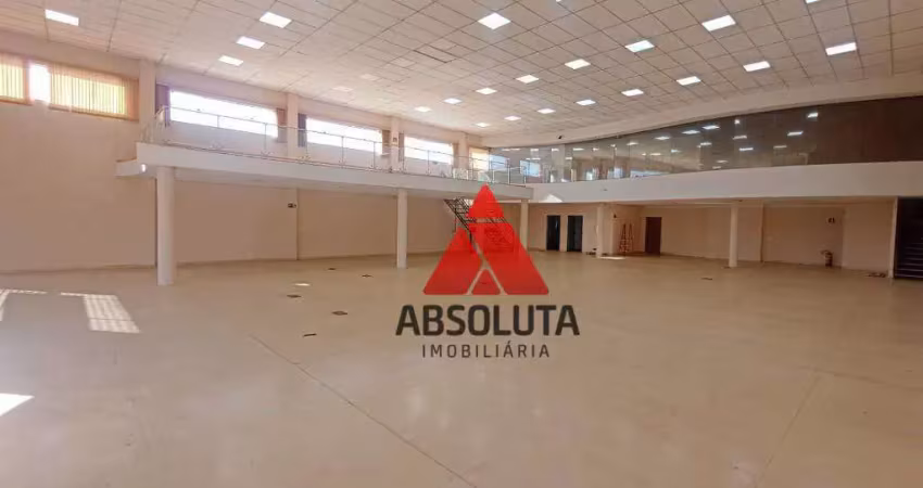 Salão para alugar, 650 m² por r$ 20.970,00/mês - jardim brasil - americana/sp