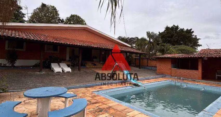 Chácara com 3 dormitórios à venda, 5030 m² por r$ 1.400.000,00 - chácaras de recreio represa - nova odessa/sp