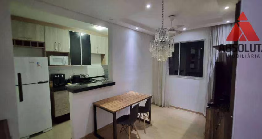 Apartamento com 2 dormitórios à venda, 51 m² por R$ 200.000,00 - Praia dos Namorados - Americana/SP